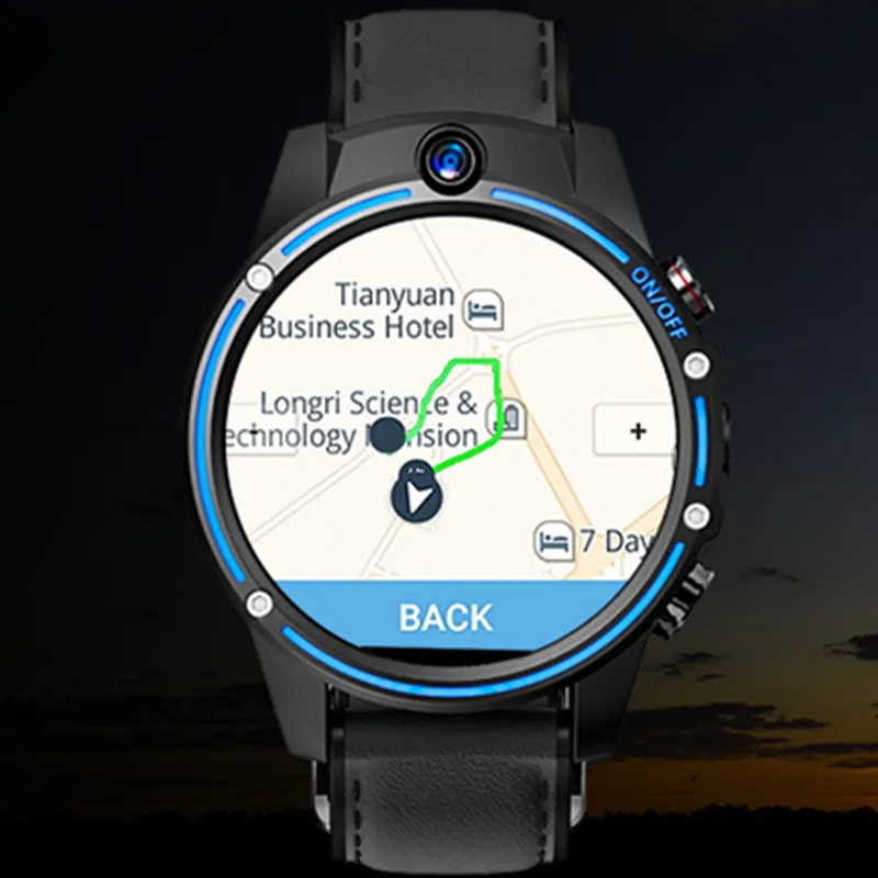 GOLDENSPIKE VISION 3 ГБ 32 ГБ 800 мАч Bluetooth wifi gps 4G SmartWatch телефон водонепроницаемый 5.0MP 1," мужские Смарт-часы для Android IOS