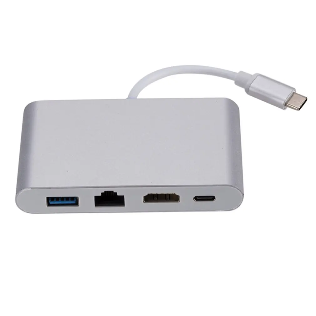 

USB Type C to HDMI USB-C USB 3.0 4K AV Audio Video Cable Converter HUB Adapter Splitter OTG Charger