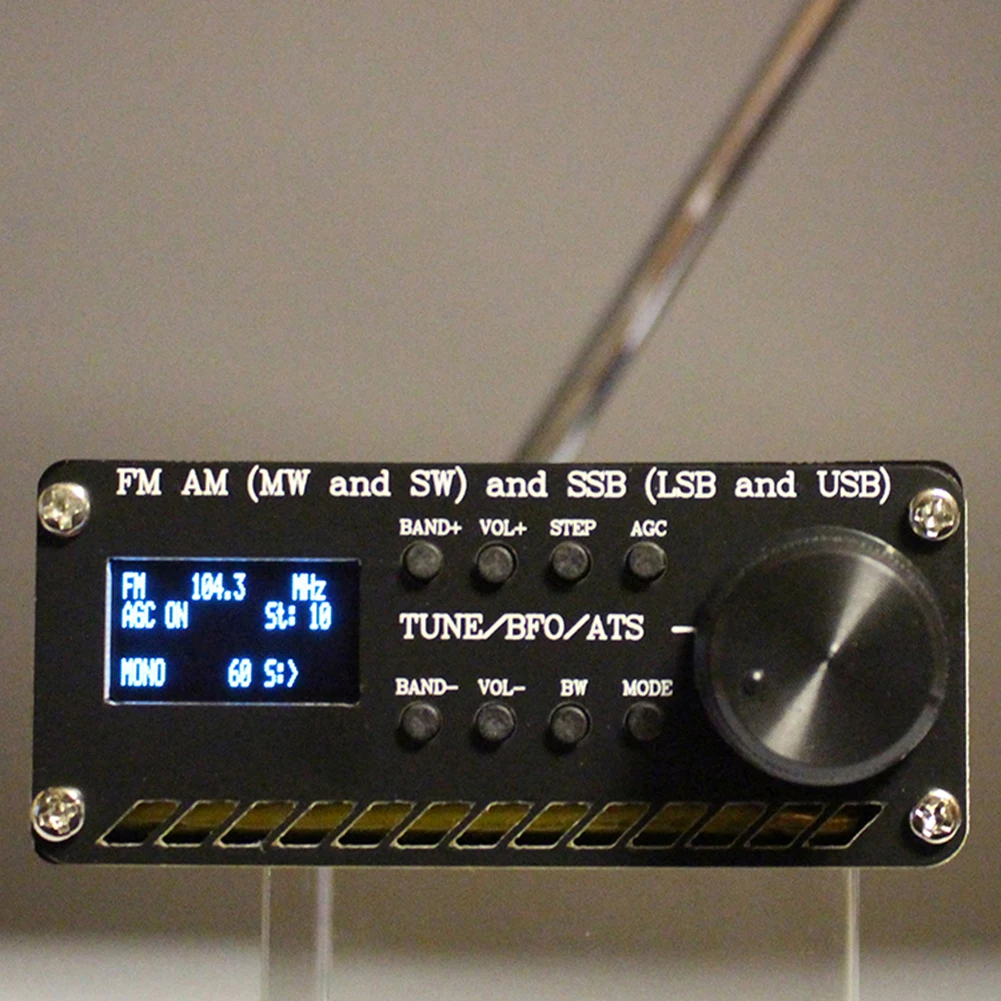 Универсальный радиоприемник SI4732 FM AM (MW SW) SSB (LSB USB) с антенной Поддержка динамика и