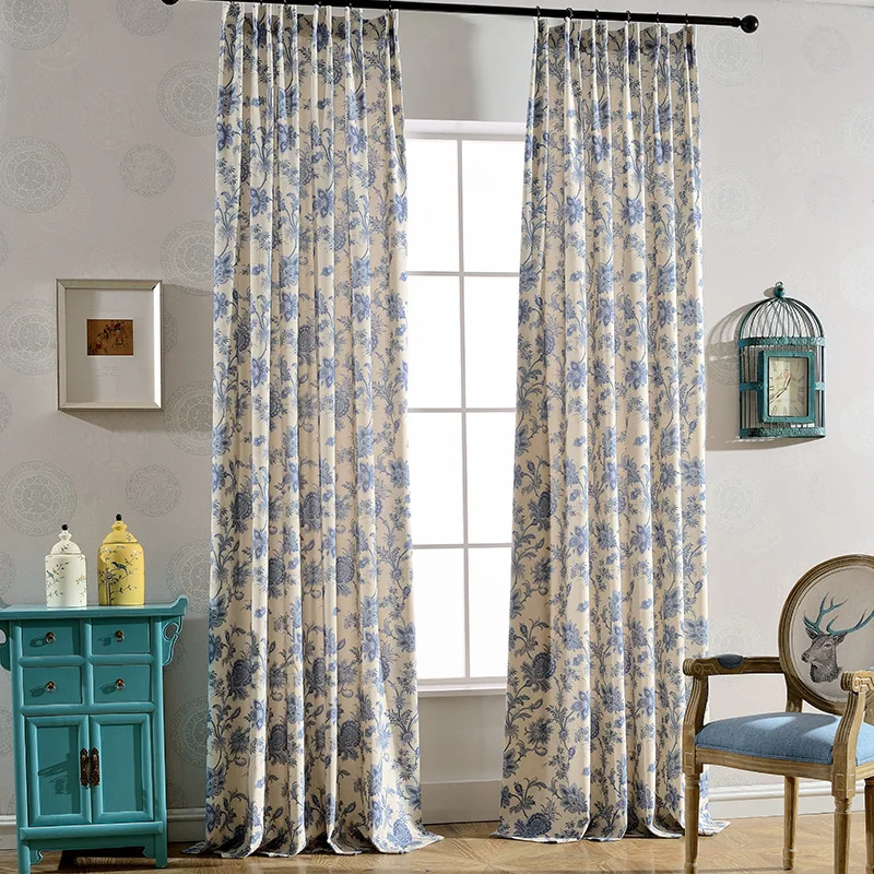 [Datang Tsing Yi]curtain for Living Room Bedroom Curtains Modern Minimalist Feel Good Delicate Cotton Printed | Дом и сад