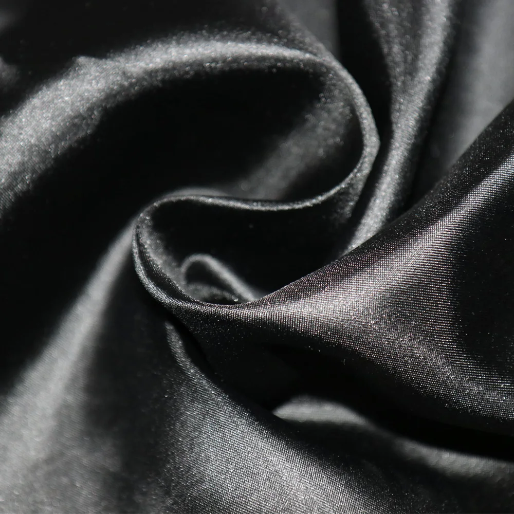 black 10 шт./лот, прямоугольная атласная Скатерть и круглая белая скатерть, свадебные Банкетные Скатерти для ресторана, вечерние украшения стола - Цвет: black