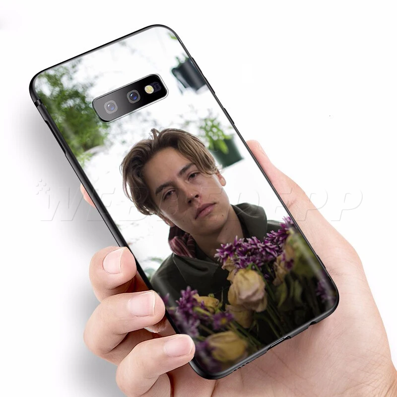 Webbedepp ривердейл Cole Sprouse чехол для samsung Galaxy S7 S8 S9 S10 Edge Plus Note 10 8 9 A10 A20 A30 A40 A50 A60 A70
