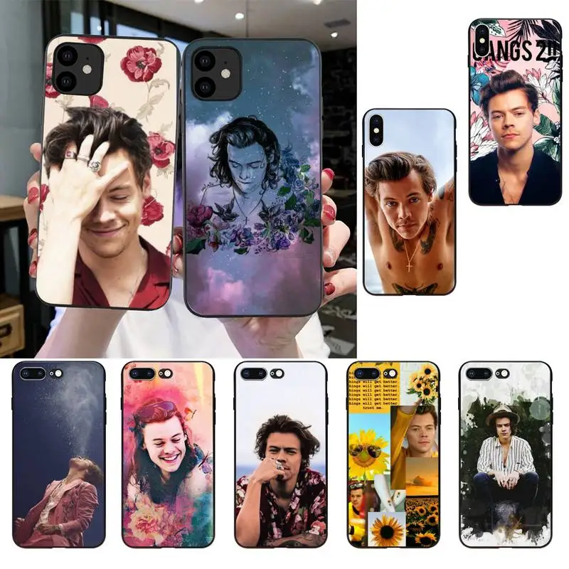 Чехол для телефона Motirunner Harry Styles Treat People black iPhone SE2 11 Pro XS MAX XR 8 7 6 Plus 5 5S SE | Мобильные