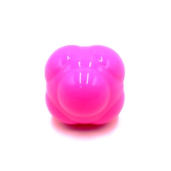 New 1 Pcs Portable Silicone Hexagonal Ball Fitness Reactions Training Elasticity Sports XD88