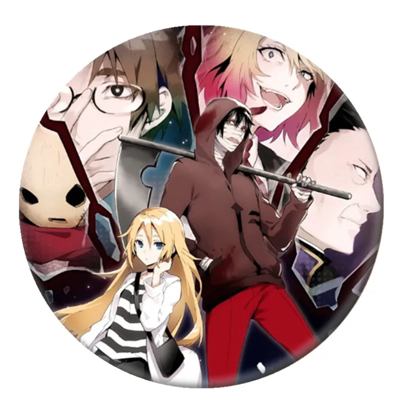 sexy anime cosplay Free Shipping Anime Angels of Death Enamel Pin Figure Cosplay Badge Backpack Icon Button Cartoon Brooch Accessories Gifts anime halloween costumes Cosplay Costumes