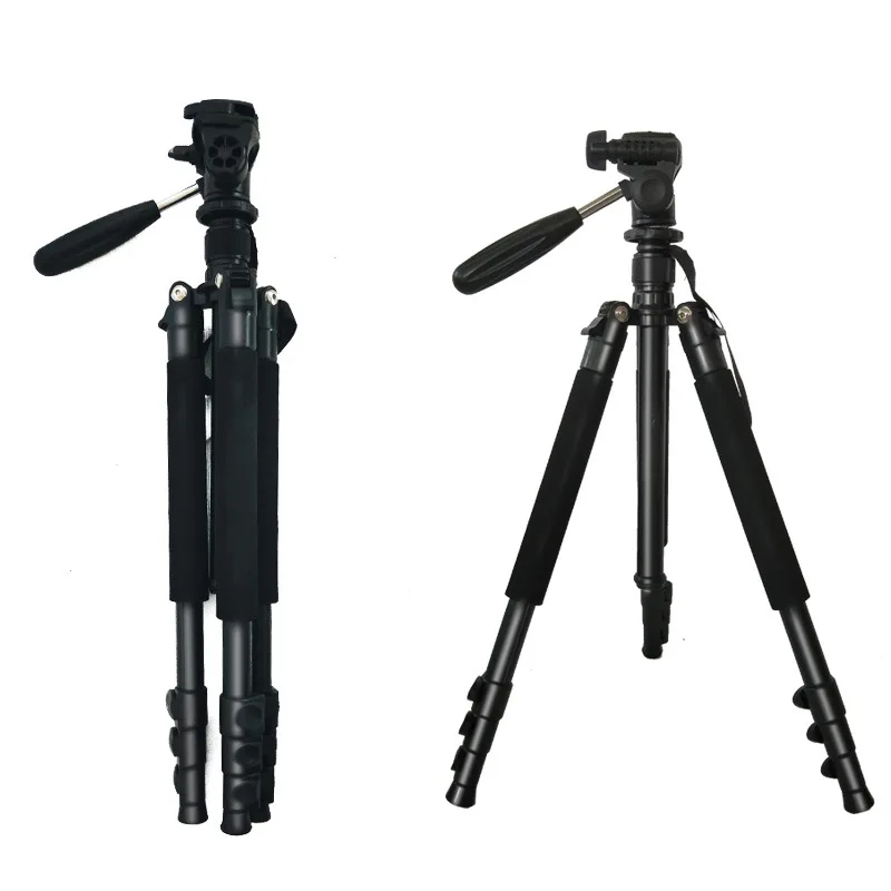 

Manufacturers Promotional Q558 Photography Single-lens Reflex Camera Tripod Professional Tripod Three Dimensional Cloud Platform