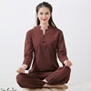 Tai chi Uniform Cotton Linen High Quality Wushu Kung fu Clothing For Women And Man Adults Martial arts Wing Chun Suit 1