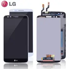 Дисплей для LG G2 lcd сенсорный экран дигитайзер с рамкой D800 D801 D802 D805 D803 VS980 F320 LS980 черный белый
