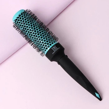 

Professional thermal brushing, d = 3.2 cm, turquoise / black color