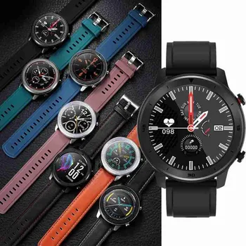 

DT78 Smart Watch Full Round Sport for Health Tracker/Blood Oxygen/Pressure 1.3inch Fitness Tracker Women Wearable Devices