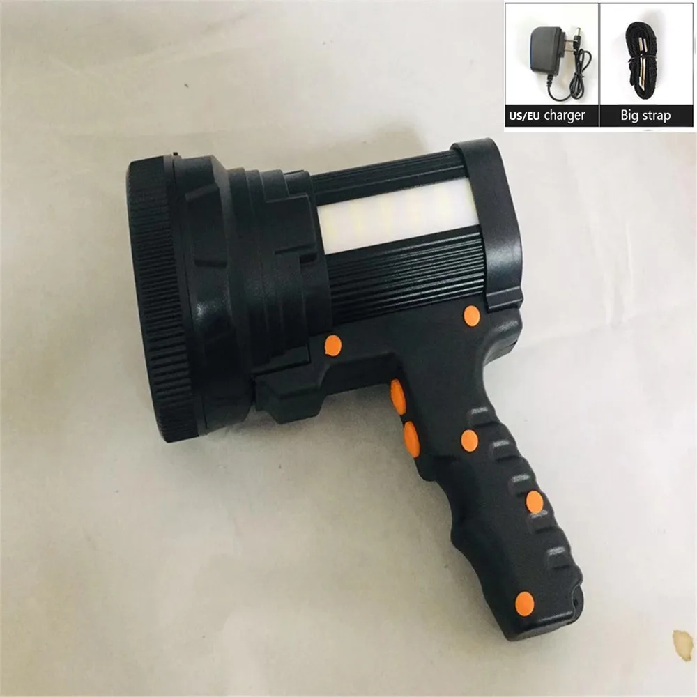 Powerful LED Flashlight Portable XHP50.2 Torch Rechargeable Searchlight Mountable Bracket Spotlight Waterproof Fishing Light Powerful LED Flashlight Portable XHP50.2 Torch Rechargeable Searchlight Mountable Bracket Spotlight Waterproof Fishing Light