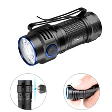 Trustfire – lampe de poche MC1 à LED EDC, Rechargeable, 1000 Lumens, Cree, magnétique, 2A, charge rapide, torche avec lanterne magnétique