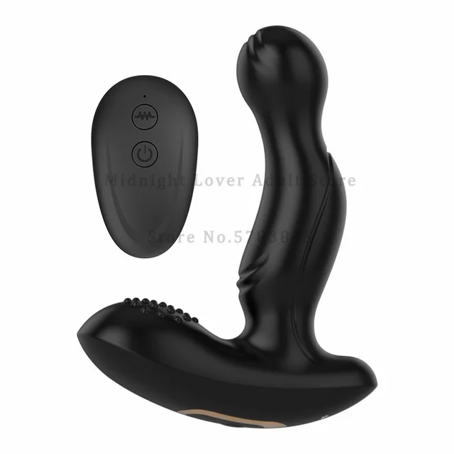 2021 Tickling Prostate Massager Gay Toys 10 Mode vibration Anal Plug Buttplug G-Spot Stimulate Vibrator Sex Toys For Men Women 6