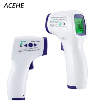 

Handheld Digital Non-contact infrared forehead thermometer ,High Precision Baby Adult Body Temperature Measure
