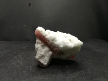 

58.7gNatural tourmaline crystal symbiont, crystal mineral specimen