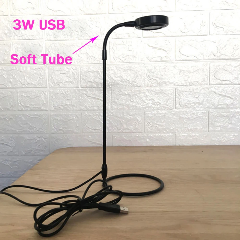 USB СВЕТОДИОДНЫЙ светильник для выращивания растений с мягкой трубкой, полный спектр, теплый светильник, красный светильник, лампа для комнатных растений для цветочного магазина, Цветочная комната