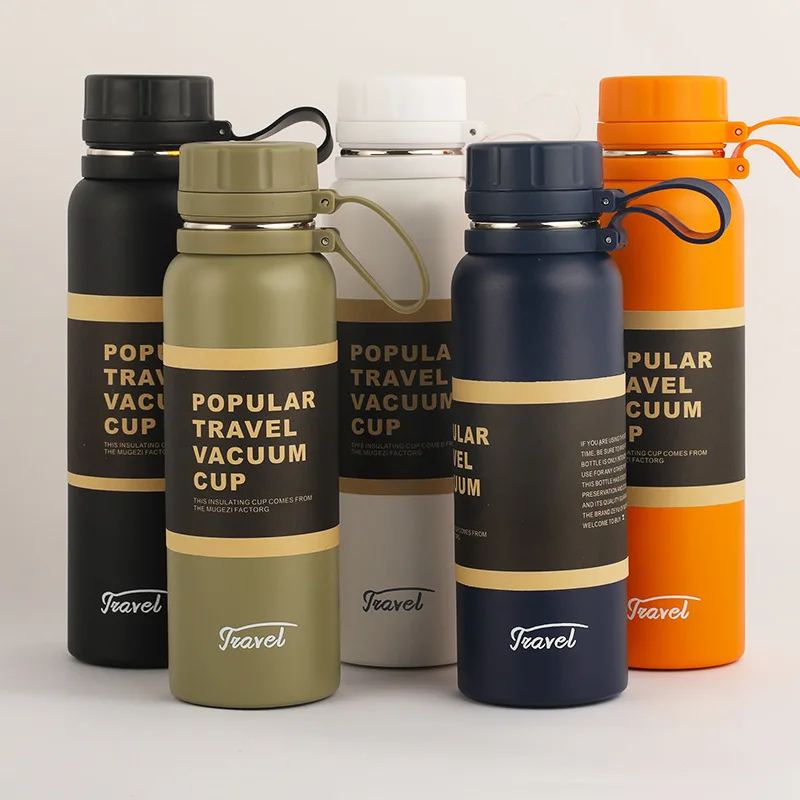 1100ml/850ml/650ml Double Stainless Steel Sport Vacuum Flask Outdoor