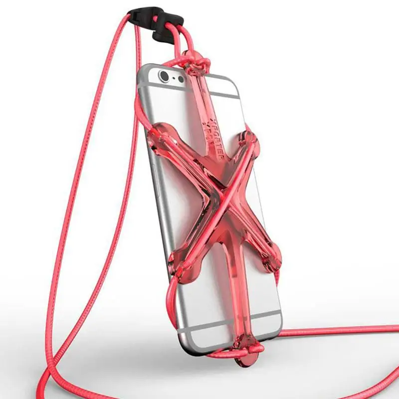 Спортивная сумка для iPhone 6 7 Plus, Универсальный спортивный чехол 4,5-6 дюймов, чехол с ремешком, чехол s& Cover - Цвет: Red