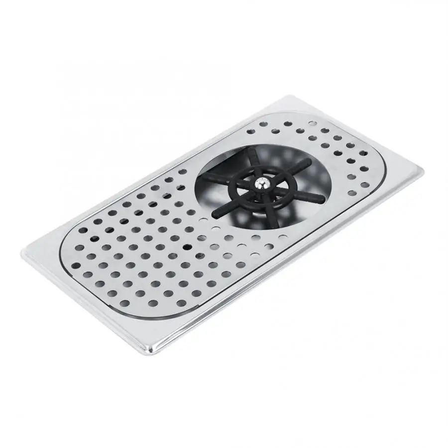 

Zerodis Glass Rinser Diameter 201 Stainless Steel Rinser for Beer Milk Tea Cup Washer Cleaner Glass Rinser for Hotel Bar