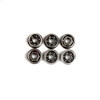 

6pcs Stainless Steel Ball Bearing For Airsoft AEG Gel Blaster Gearbox Paintball Accessories 6mm/7mm/8mm/9mm