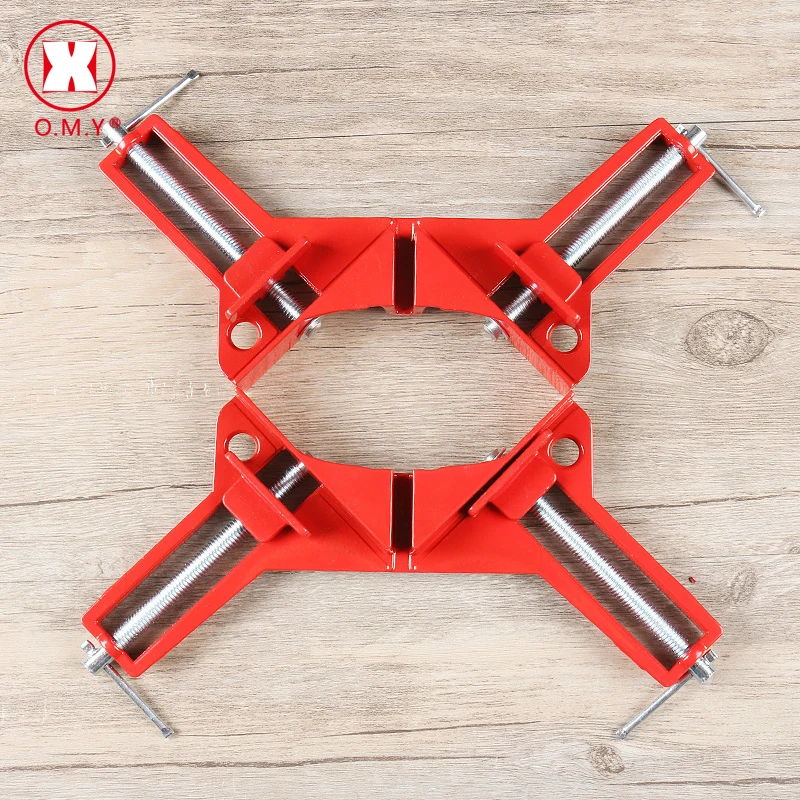 

4PC Right Angle Clip Multifunction 90 Degree Picture Frame Corner Clamp Fishtank DIY Holder Quick Fixed Woodworking Tool