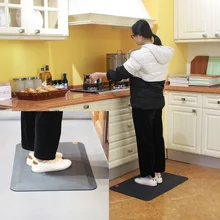 ПУ Анти-усталость коврик полиуретановые коврики водонепроницаемый Противоскользящий проложенный промышленный для подгонянного напольного коврика