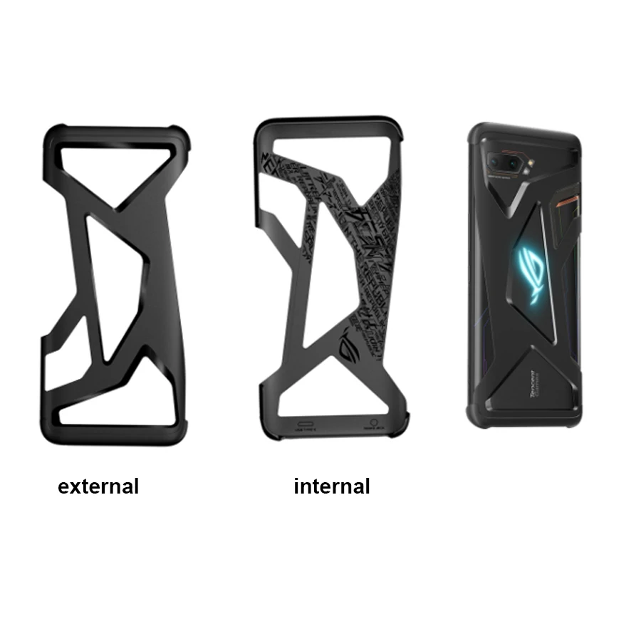 Вентилятор Кулер для оригинального ASUS ROG phone 2 ASUS охлаждающий вентилятор 2 быстрая перепада температуры рассеивание тепла ASUS Aero чехол Комплект для зарядки