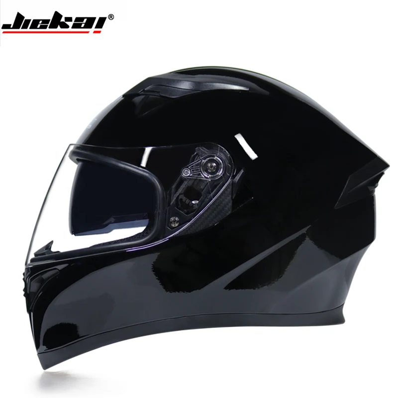 Зимний шлем JIEKAI анфас мотоциклетный шлем Двойные линзы рыцарские защитные колпачки защитные шестерни шлемы - Цвет: a2