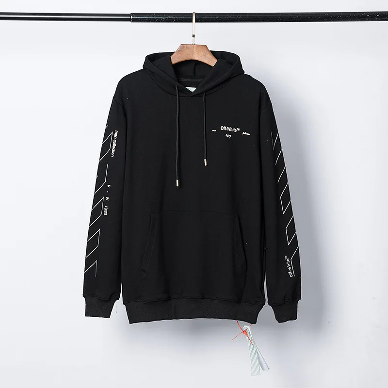 OFF-WHITE OW короткий угол стрелка печати балахон