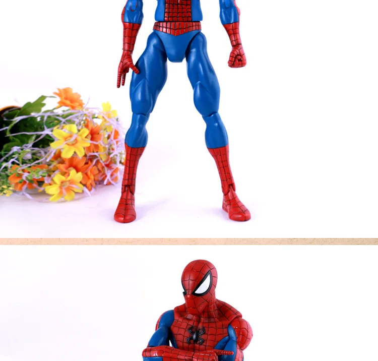 Very Fun Large Size Mobile Spider-Man Garage Kit Movable Joint Variety Modeling Cool Garage Kit
