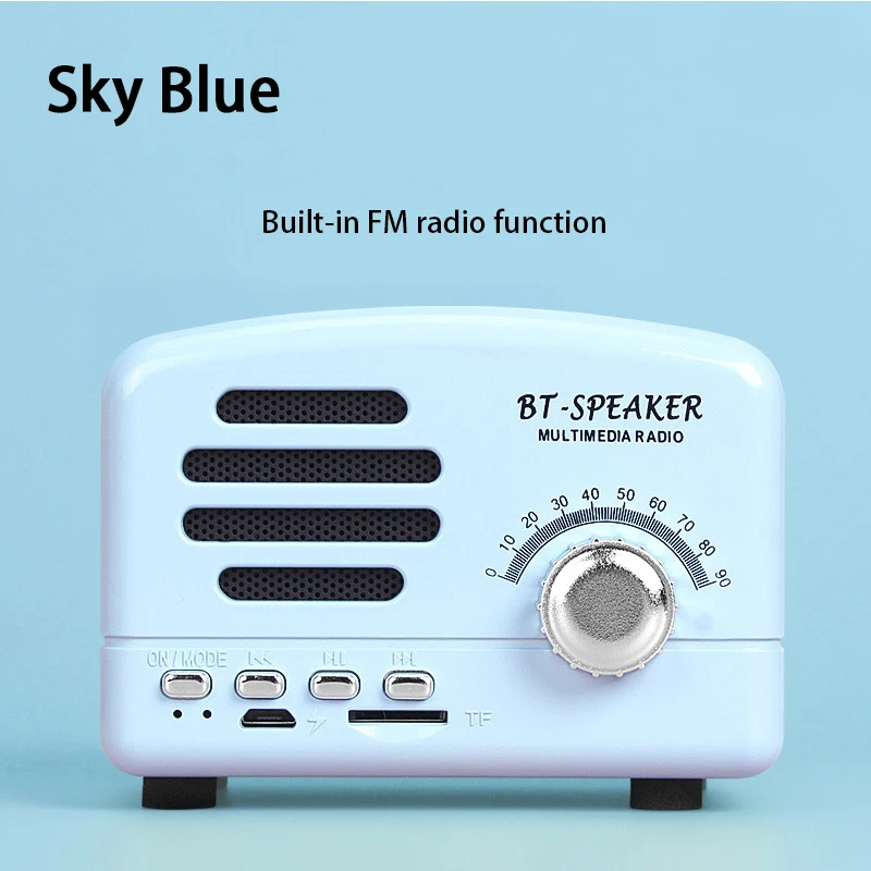 Портативная Bluetooth-Колонка MOVER в стиле ретро миниатюрная портативная беспроводная