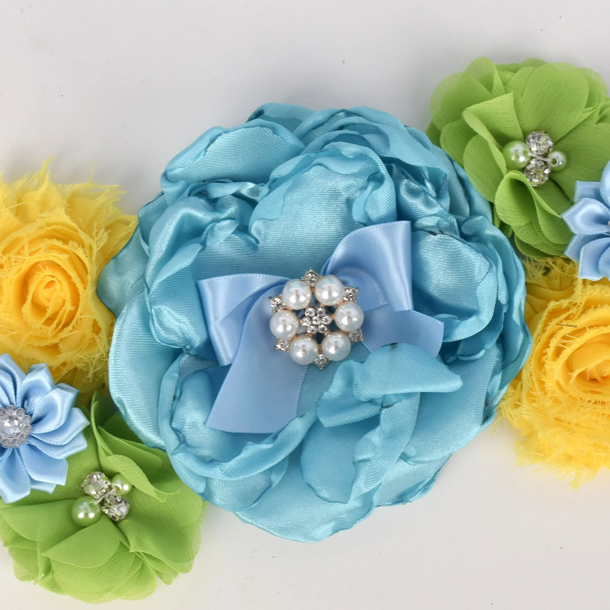 Беременности и родам поясом синий Беременность живота Пояс Baby Shower лента для вечеринки Пол раскрыть поясом на заказ Цвета
