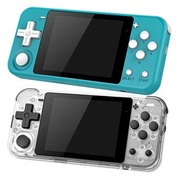 

Q90 Retro Game Console Open Source Stuart Dual System Tony System Built-In 2500 Classic Handheld Game Console 3 Inch IPS Sn