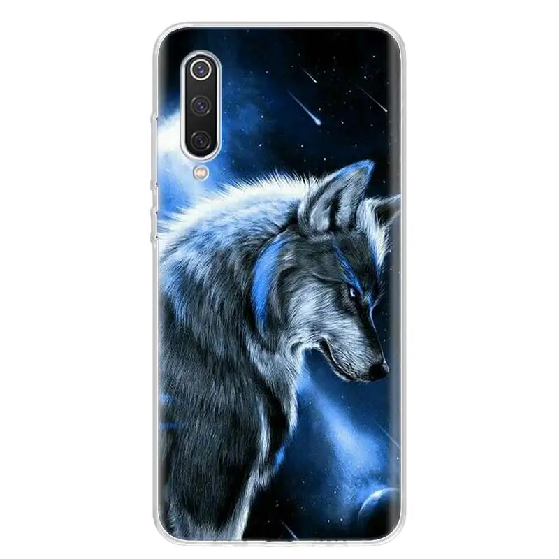 Волк Живопись Обложка чехол для телефона для Xiao mi Red mi Note 8 Pro 8A 7 7A 5 5A 6A 4X S2 K20 mi 5X6X9 8 CC9 F1 корпус под плетенную сумку