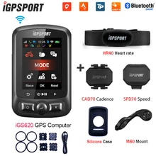 IGPSPORT IGS620 GPS kolarstwo bezprzewodowy komputer Ant + Bluetooth Speedmeter GPS rower do jazdy na świeżym powietrzu akcesoria