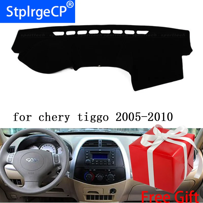 Для Chery tiggo 2005-2008 2009 2010 правосторонний и левый ручной привод приборной панели автомобиля чехлы коврик тени подушка коврик ковры аксессуары