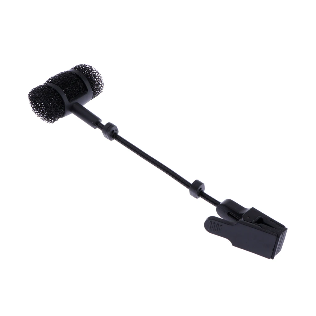 

Saxophone Microphone MIC Clip Clamp Holder Sax Stage Performance Accessory