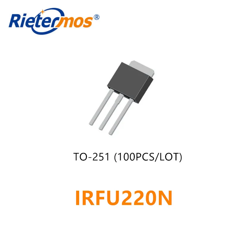 

100 шт. IRFU220NPBF IRFU220N TO252 FU220N TO251 200V5A оригинал