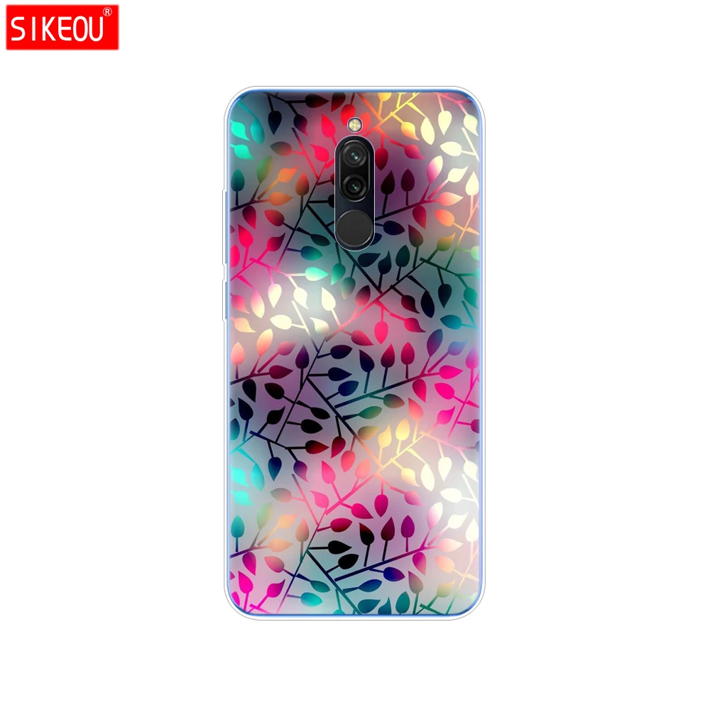 Силиконовый чехол для xiaomi redmi 8 чехол s полная защита мягкая задняя крышка из ТПУ на redmi 8 бампер hongmi 8 чехол для телефона coque cat - Цвет: 12051