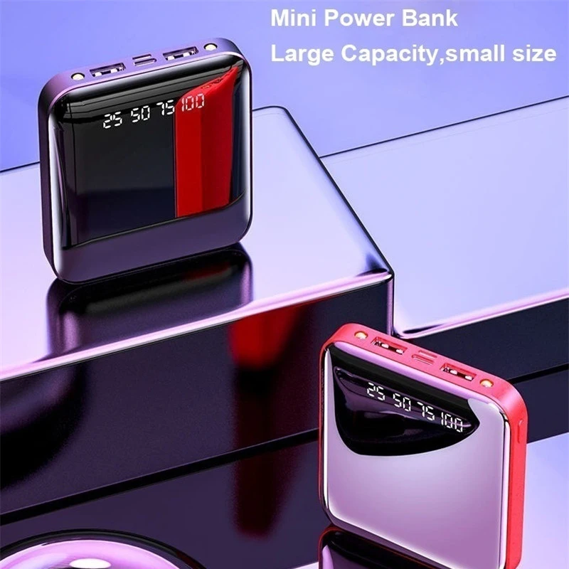 samsung battery pack 80000 MAh Mini Outdoor Portable Power Bank Digital Display for Xiaomi IPhone Samsung Fast Charging External Battery portable phone charger