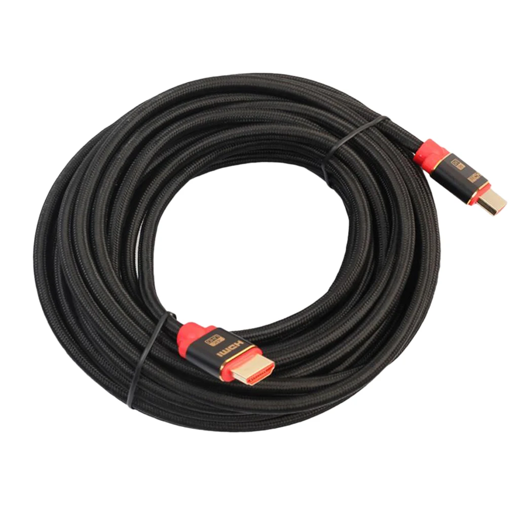 HDMI к HDMI кабель провод 30ft черный 4K 60HZ для HD tv PS3 проектор