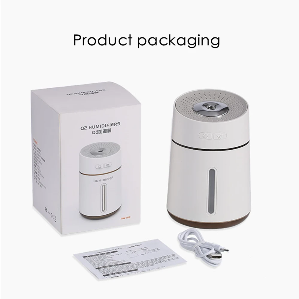 Ароматерапевтический увлажнитель usb 400 мл красочный атмосферный диффузор эфирного масла автомобильный Ароматический диффузор для офиса и дома
