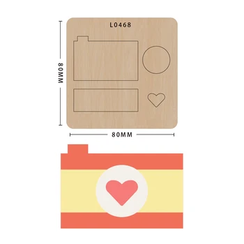 

Logo knife mold mold wood die cutting die, model L0468, suitable for common die cutting machines in the market