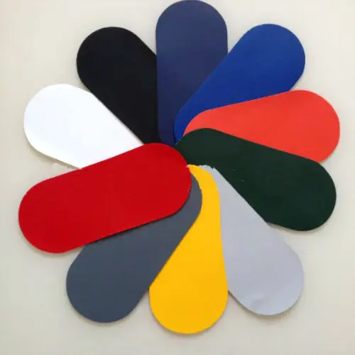 

2pcs yellow inflatable plastic boat special PVC repair waterproof patch kit for kayaking