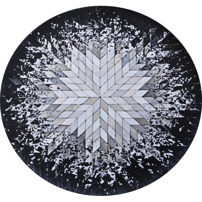 Мода круглый ковер Nordic спальня подвесные корзины круглый ковер гардероб фото дома компьютерный стул коврик