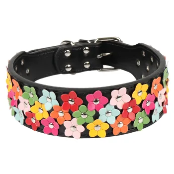 

Traumdeutung Big Dog Collars Cats Petal Animals Accessories For Puppy Pet Product Collar Large Dog Supplies Necklace accessoires