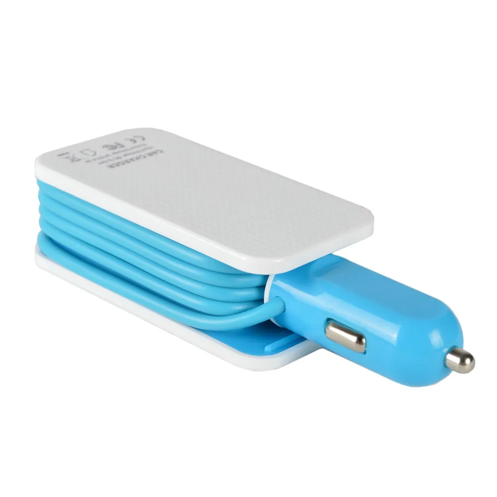 C8 Автомобильный Универсальный проводной 12 В 4 порта USB DC зарядное устройство адаптер мотоцикл автомобиль Лодка аксессуар для iPhone для huawei# Ger