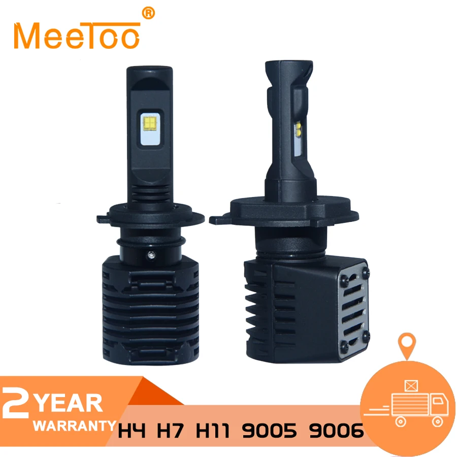 12v 6500k Car LED Bulb Headlight Lights Auto Fog Lamp 10000lm 3000K H7 H4 9012 9005 9006 5202 H11 H13 HB3 HB4 80w Car LED Lights