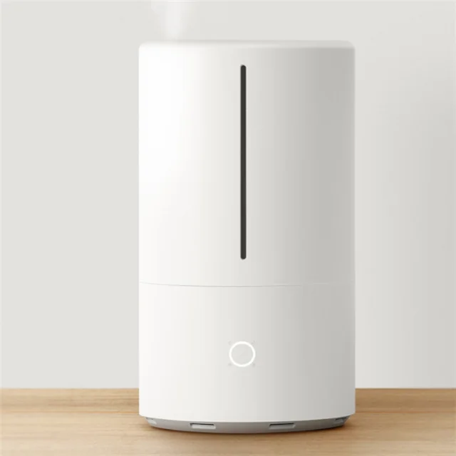 Белый Новейший Xiaomi Mijia умный стерилизационный увлажнитель 4.5L большой емкости резервуар для воды UV-C мгновенной стерилизации поддержка управления приложением - Цвет: Белый