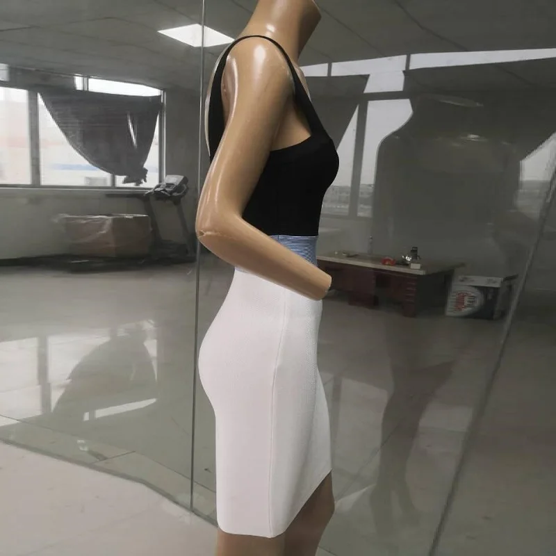 Новинка, модное трикотажное платье без рукавов, женское сексуальное облегающее платье на бретельках, летнее короткое вечернее платье с открытой спиной